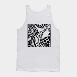 Abstract Landscape Tank Top